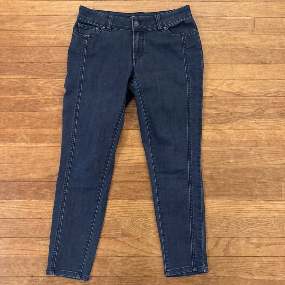 Prana dark wash skinny ankle jeans pants size 8/29
 b78